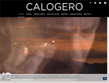 Tablet Screenshot of calogero.fr